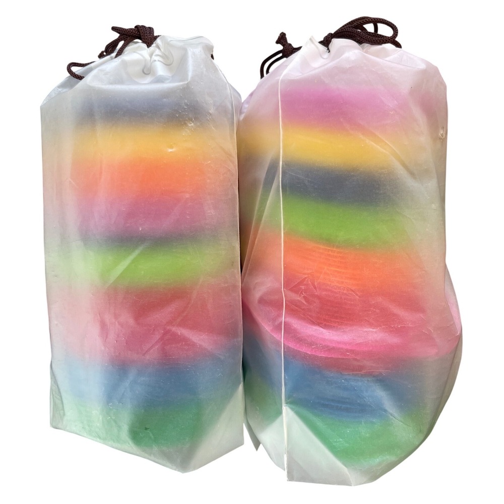 72 Pcs 4 Inch Carpet Spot Markers 9 Bright Colors Hook/Loop Floor Circles NEW